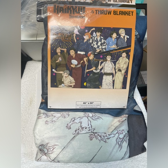 Haikyu!! 3rd Season Throw Blanket - Picture 2 of 3